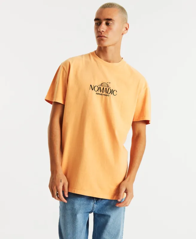 Warmth Relaxed T-Shirt Pigment Orange sold by Neverland