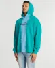 Distortion Relaxed Hoodie Alaskan Blue sold by Neverland