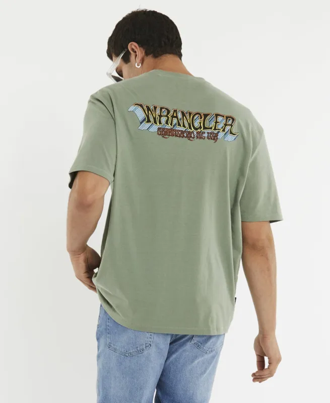 No Mans Land T-Shirt Green sold by Neverland