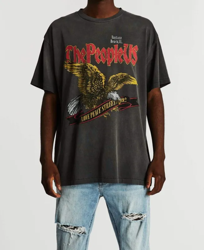 Eagle Prey Vintage T-Shirt Smashed Black sold by Neverland