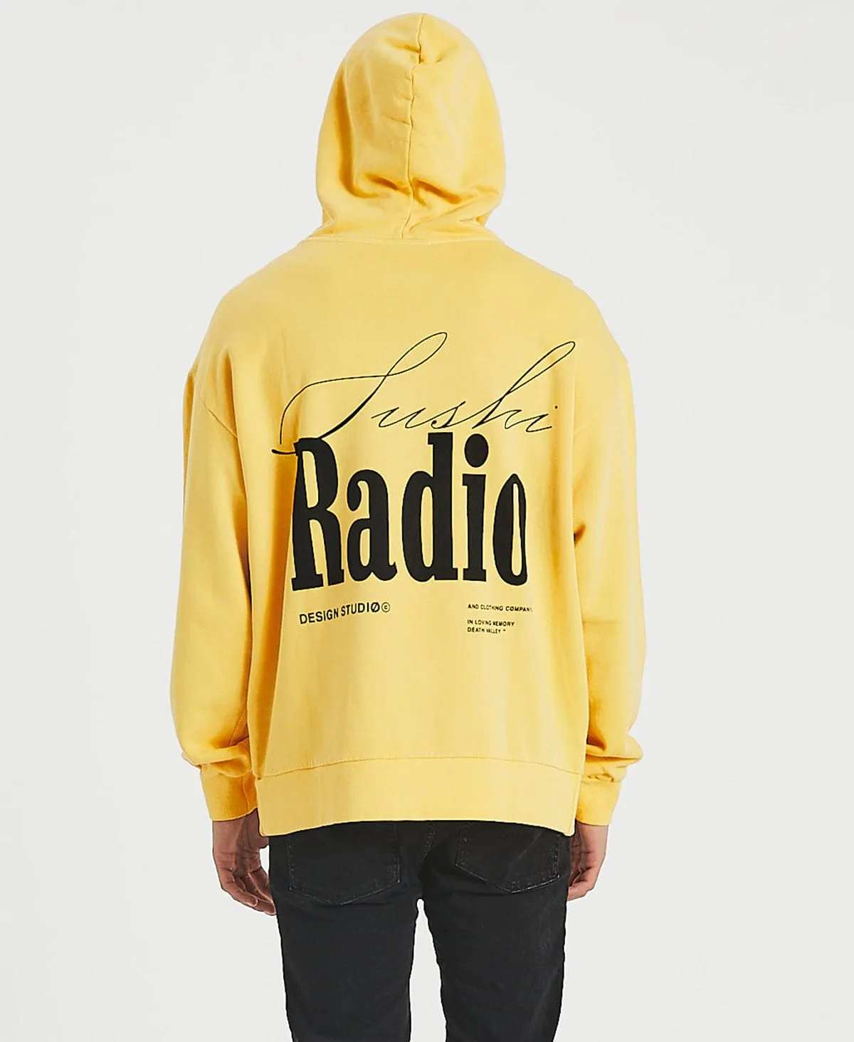 Trance Relaxed Hoodie Pigment Daffodil Yellow sold by Neverland product image thumbnail 3