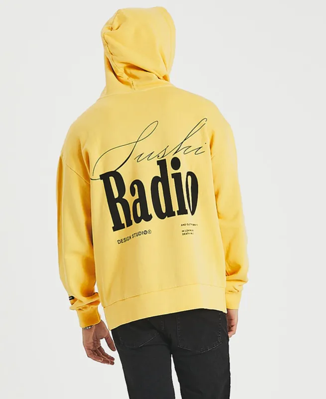 Trance Relaxed Hoodie Pigment Daffodil Yellow sold by Neverland