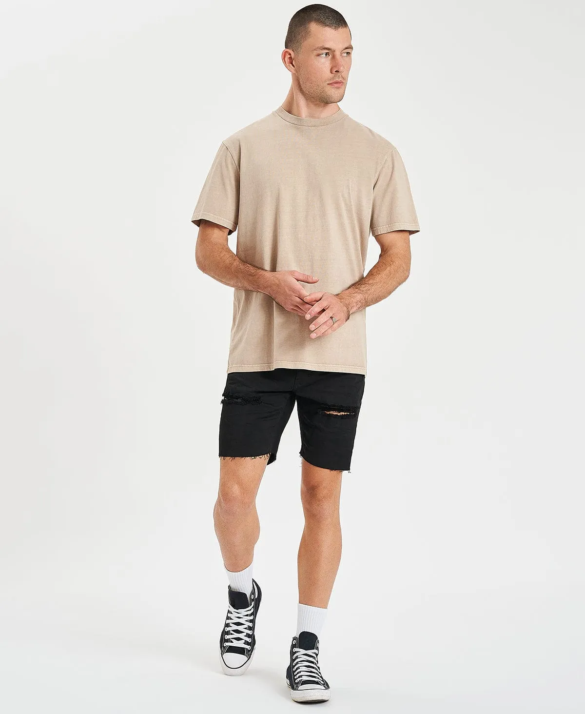 Lincoln Relaxed T-Shirt Pigment Taupe sold by Neverland product image thumbnail 5