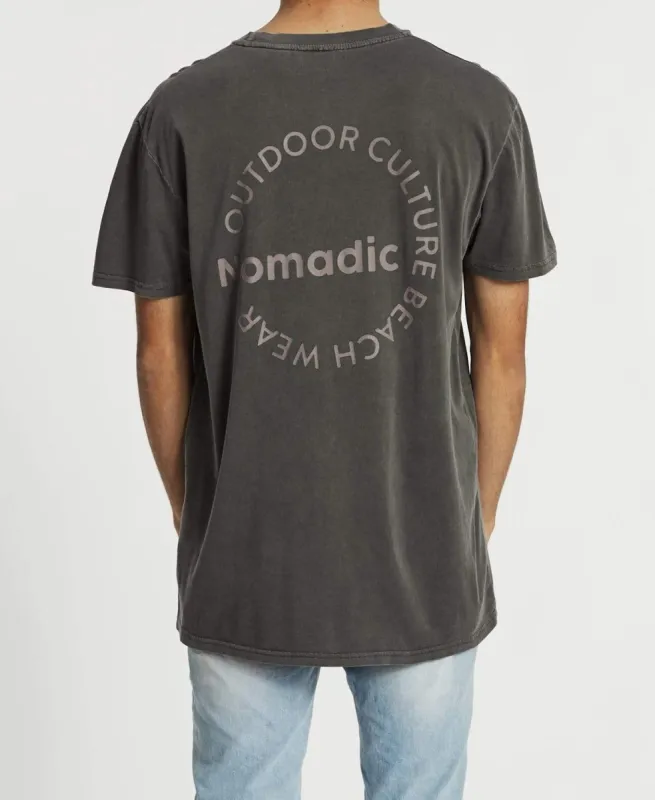 Spiral Standard T-Shirt Pigment Asphalt sold by Neverland