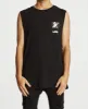 Rockwell Muscle Top Black sold by Neverland