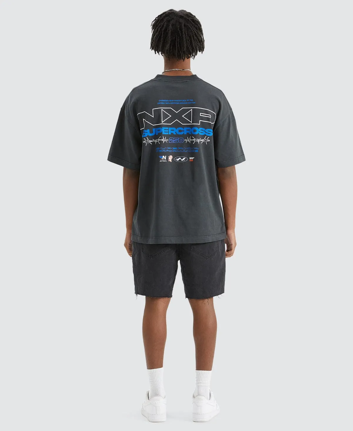 Cornerman Street Fit T-Shirt Pigment Black sold by Neverland product image thumbnail 5