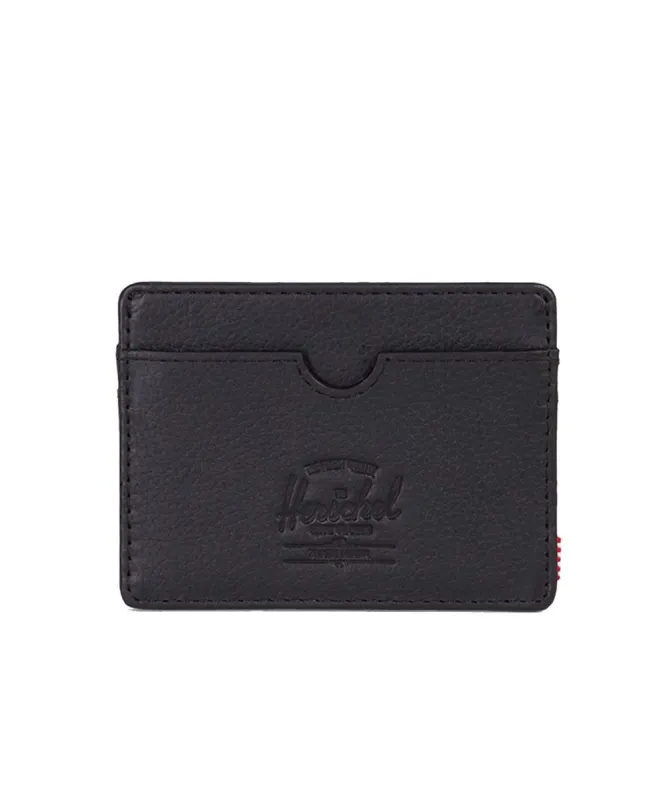 Charlie Leather RFID Black Pebbled Leather sold by Neverland