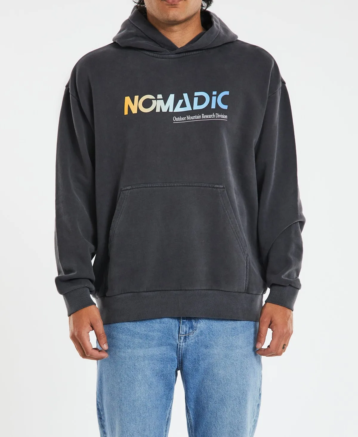 Temperature Relaxed Hoodie Pigment Asphalt Grey sold by Neverland product image thumbnail 4