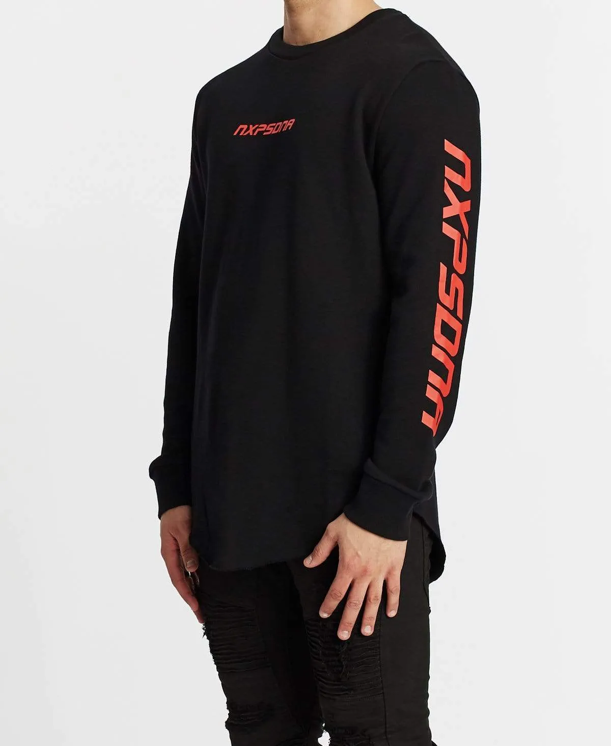 Damned Dual Curved Jumper Jet Black sold by Neverland product image thumbnail 3