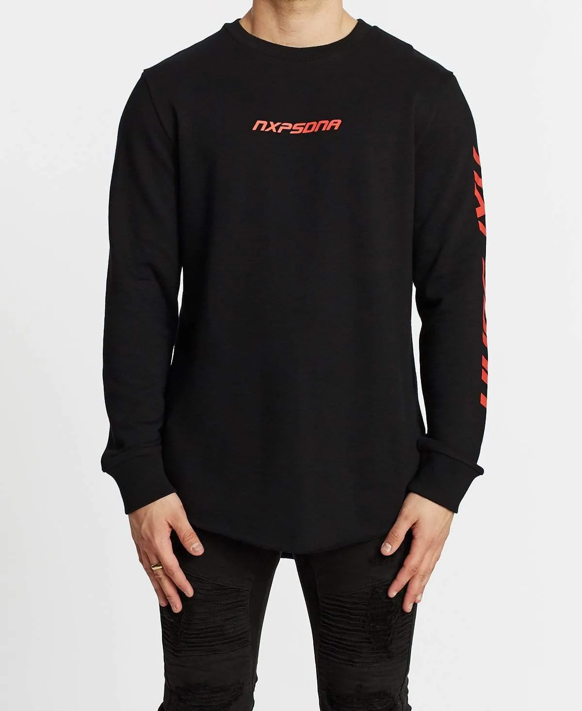 Damned Dual Curved Jumper Jet Black sold by Neverland product image thumbnail 2