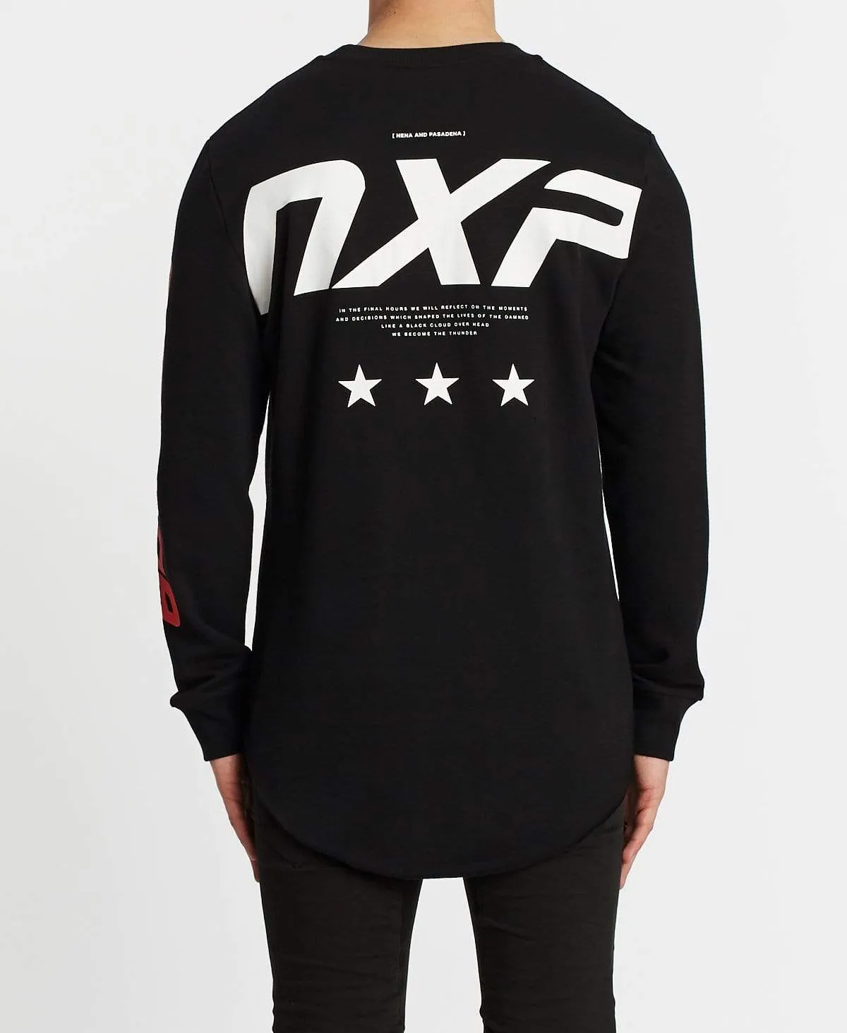 Damned Dual Curved Jumper Jet Black sold by Neverland