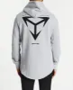 Fate Dual Curved Hoodie Grey Marle sold by Neverland