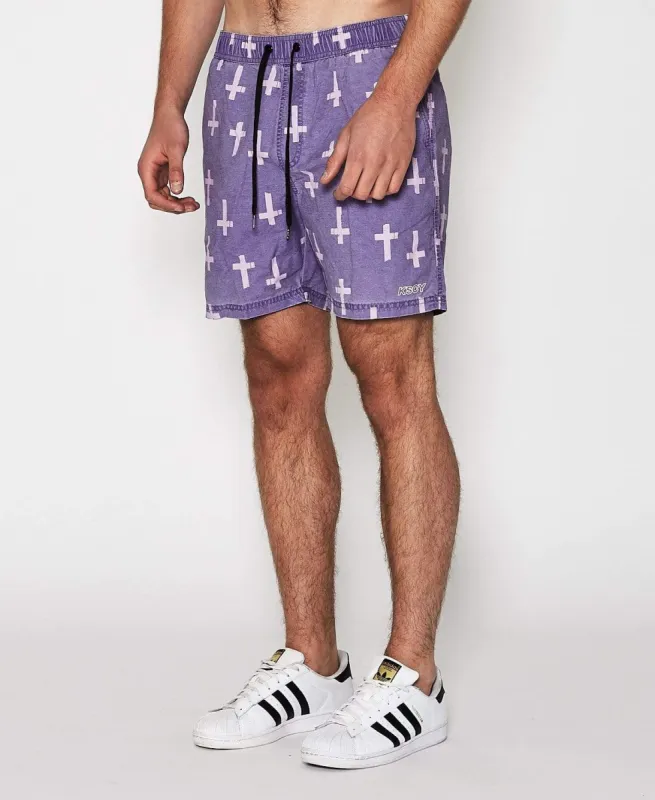 Crucifix Cruiser Short Purple Haze sold by Neverland