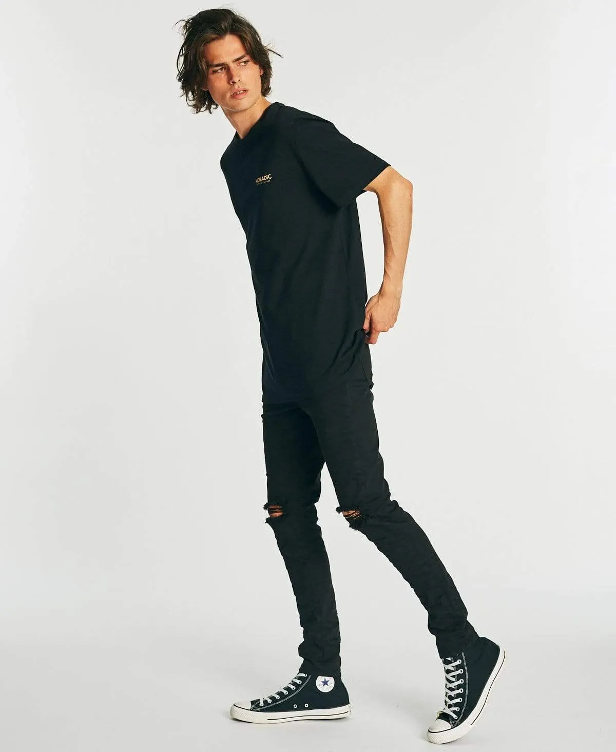 Origins Classic T-Shirt Jet Black sold by Neverland product image thumbnail 4