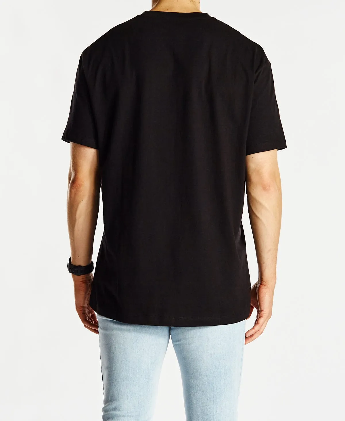 Lincoln Relaxed T-Shirt Jet Black sold by Neverland product image thumbnail 2