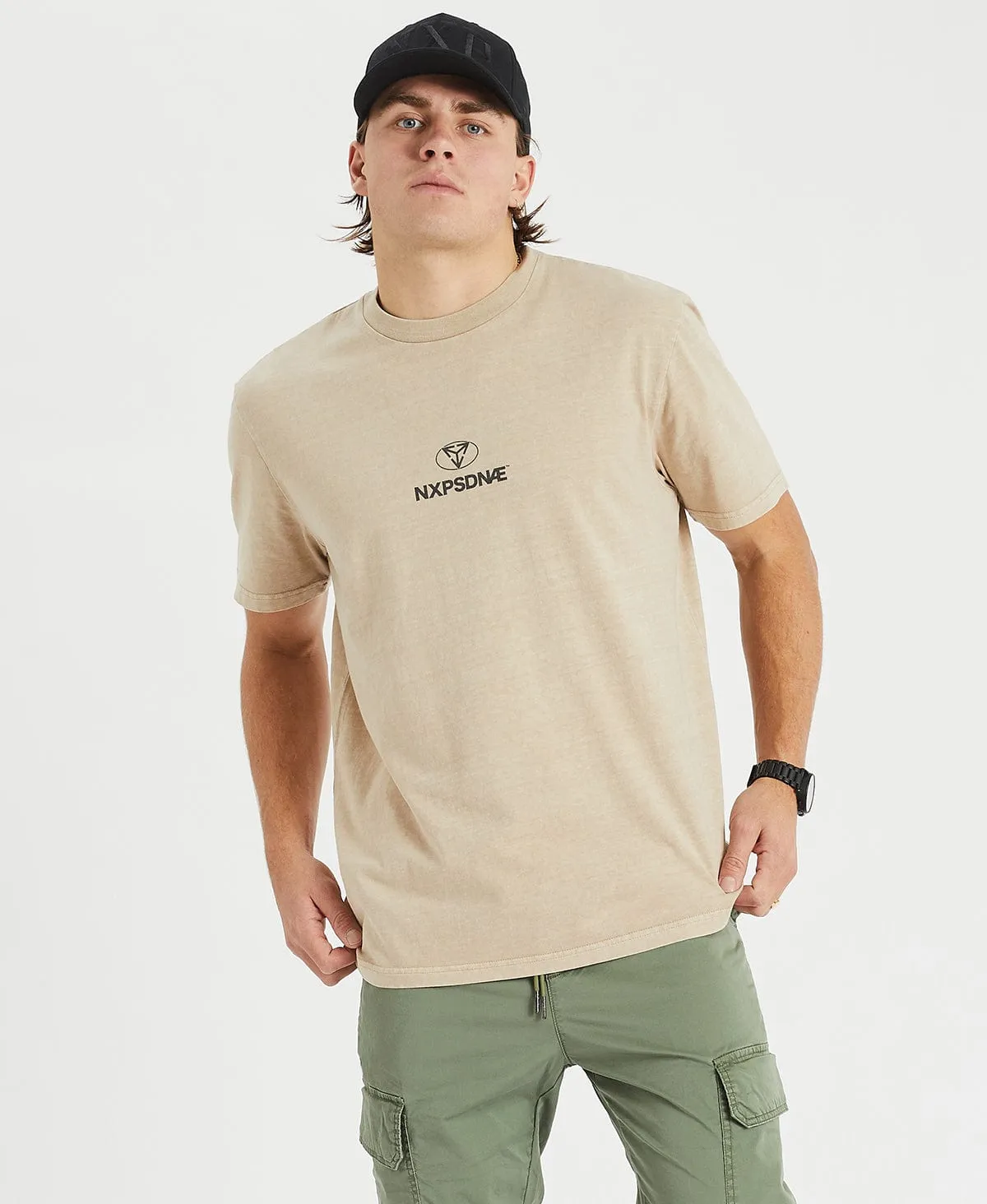 Beta Heavy Relaxed T-Shirt Tan sold by Neverland product image thumbnail 3