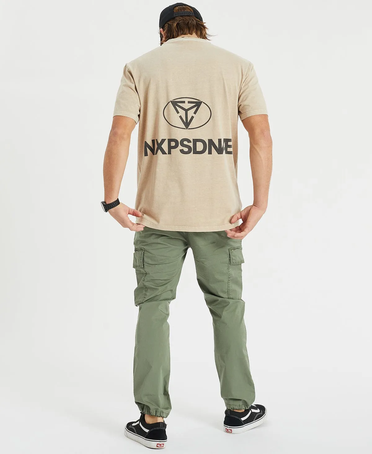 Beta Heavy Relaxed T-Shirt Tan sold by Neverland product image thumbnail 4