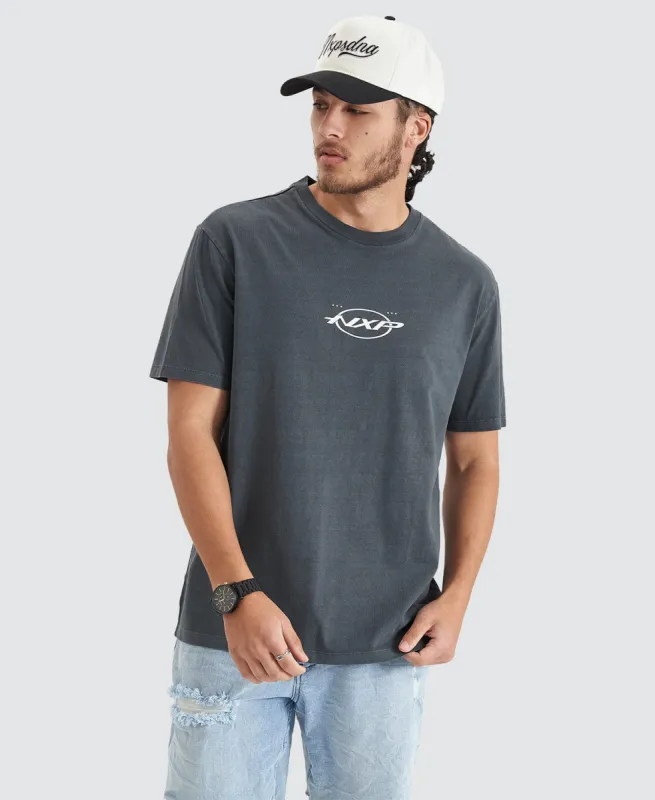 Republic Tee Pigment Asphalt sold by Neverland