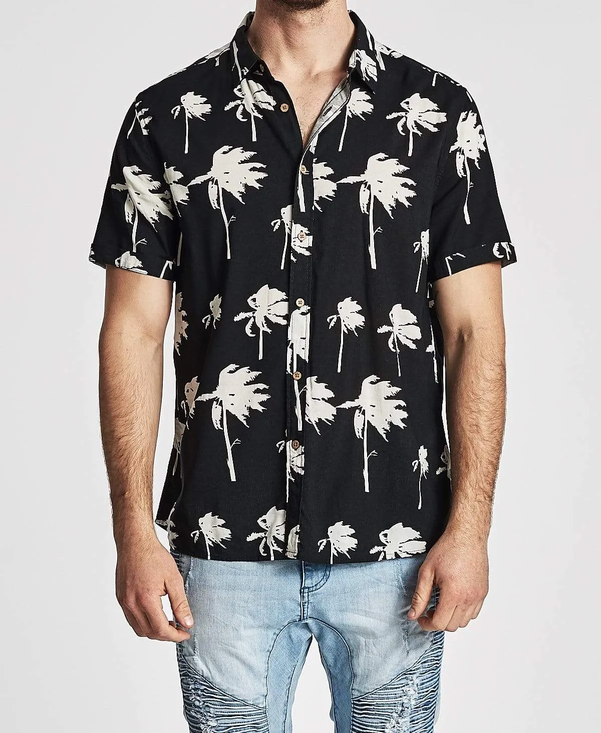 Paradise Short Sleeve Shirt Black sold by Neverland product image thumbnail 5