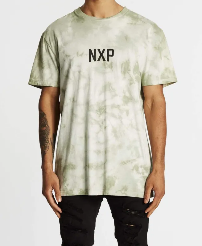 Revel Relaxed Fit T-Shirt Tie Dye Khaki sold by Neverland