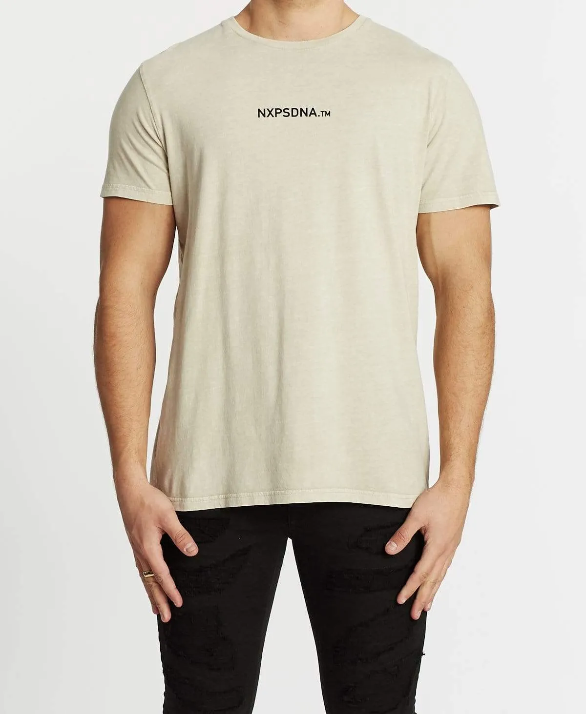 All The Stars Scoop Back T-Shirt Acid Sand sold by Neverland product image thumbnail 2