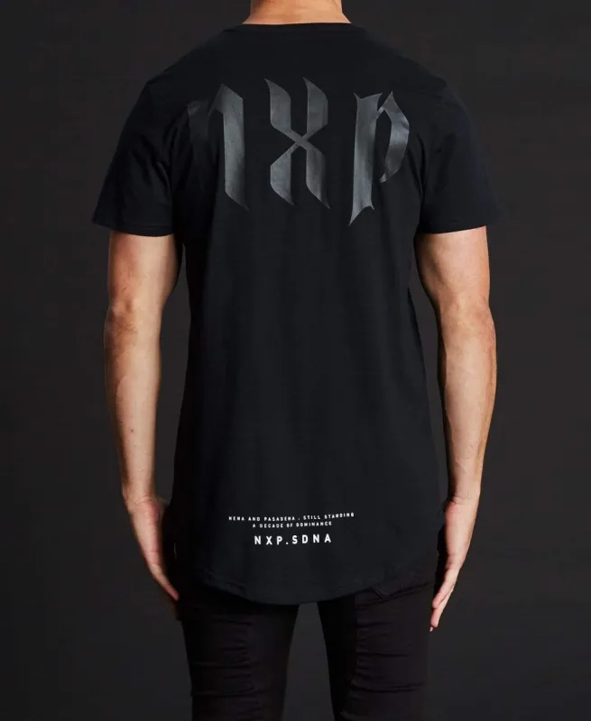 Rebels Cape Back T-Shirt Jet Black sold by Neverland