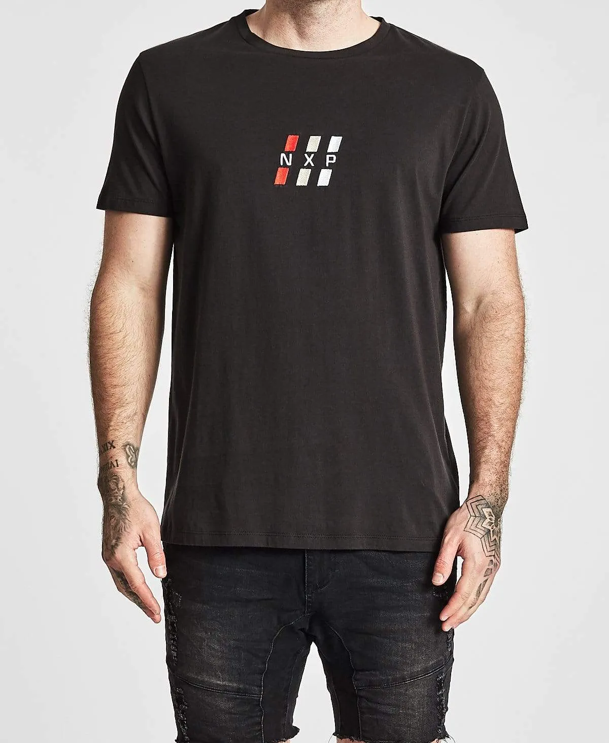 Paramount Standard Scoop Back T-Shirt Jet Black sold by Neverland