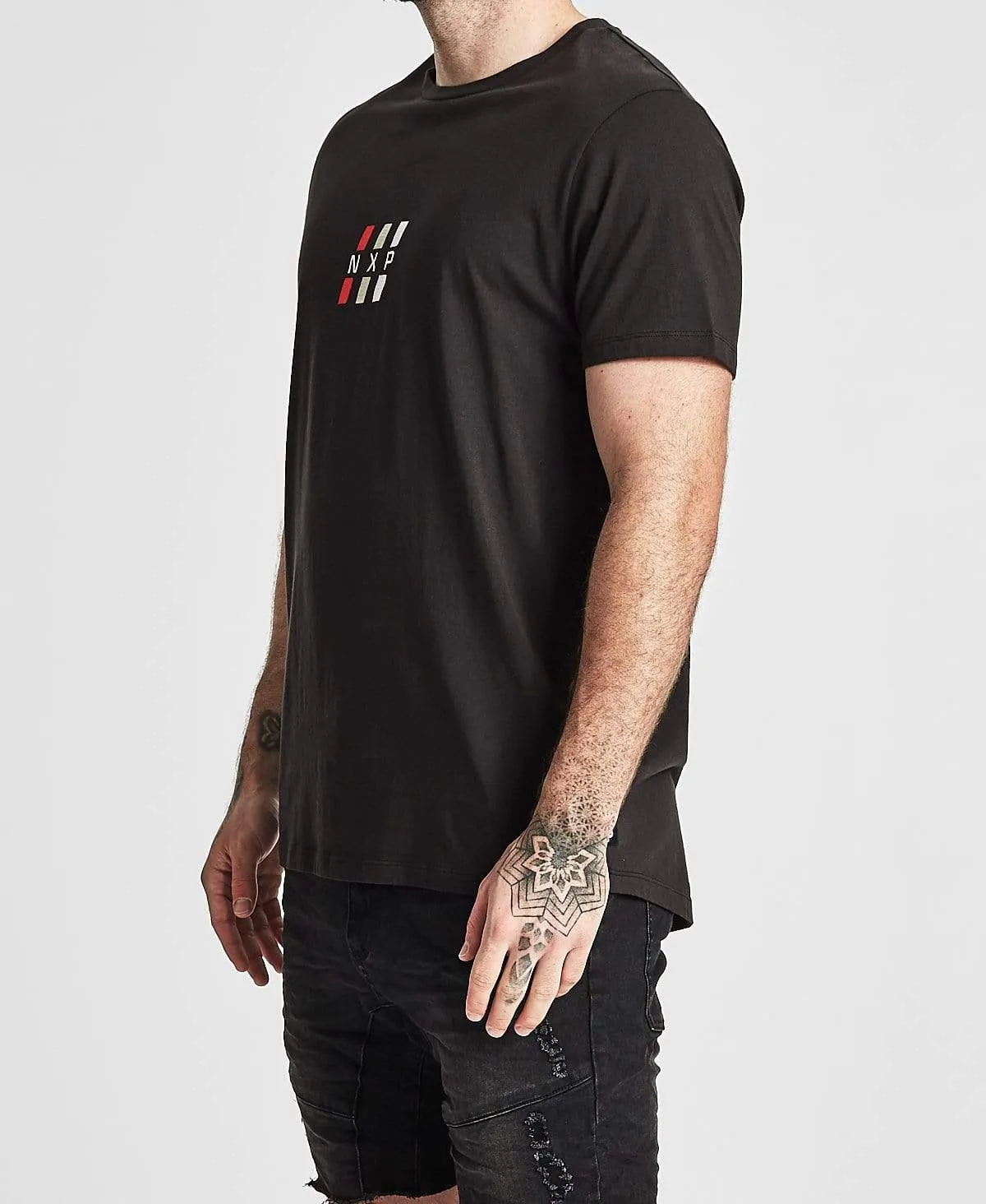 Paramount Standard Scoop Back T-Shirt Jet Black sold by Neverland product image thumbnail 3