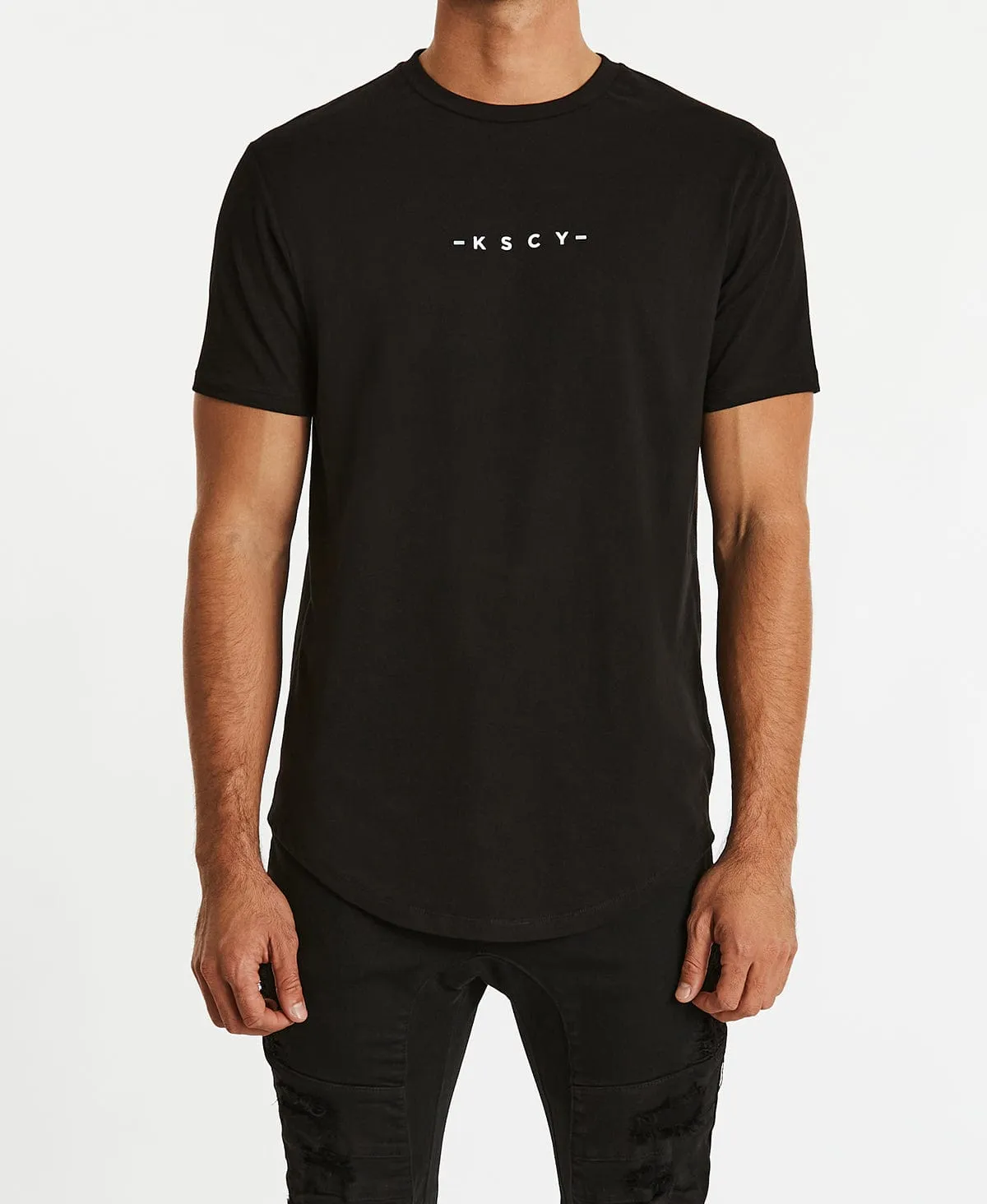 Suffocating Dual Curved T-Shirt Jet Black sold by Neverland product image thumbnail 3