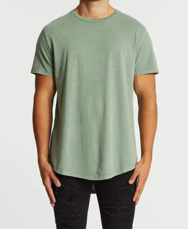 Higher Baseball T-Shirt Pigment Sage sold by Neverland