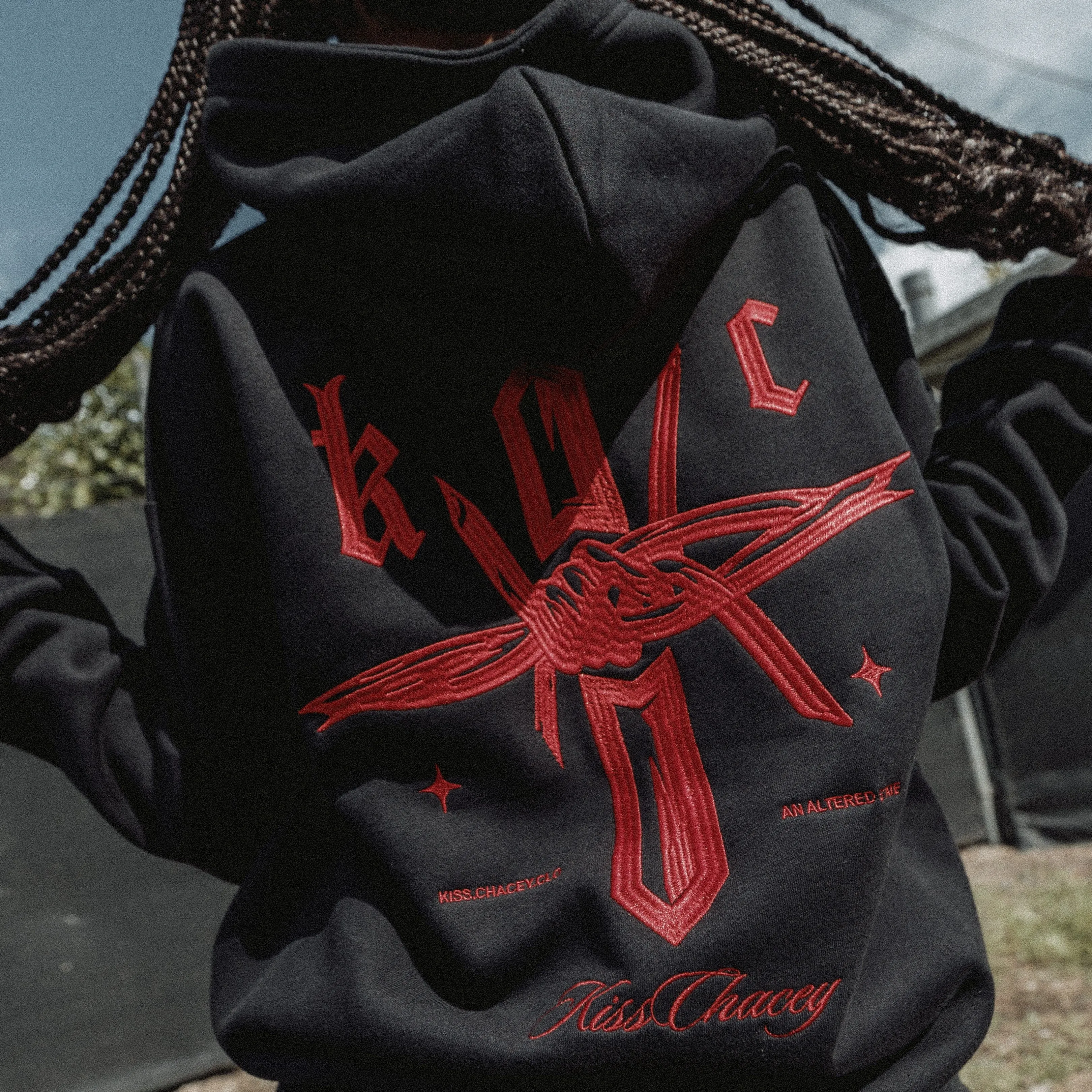 Astral Heavy Relaxed Hoodie Jet Black sold by Neverland