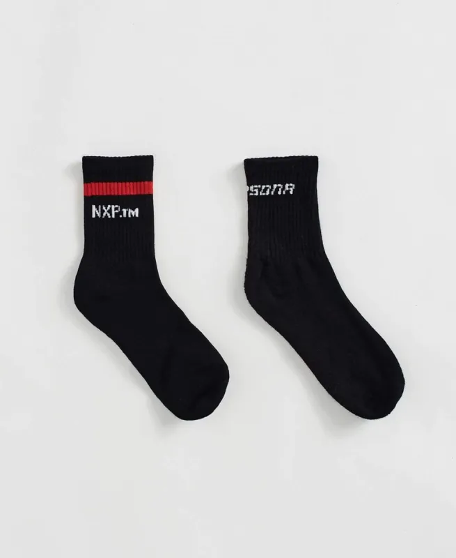 Formula 2 Pack Socks Black sold by Neverland