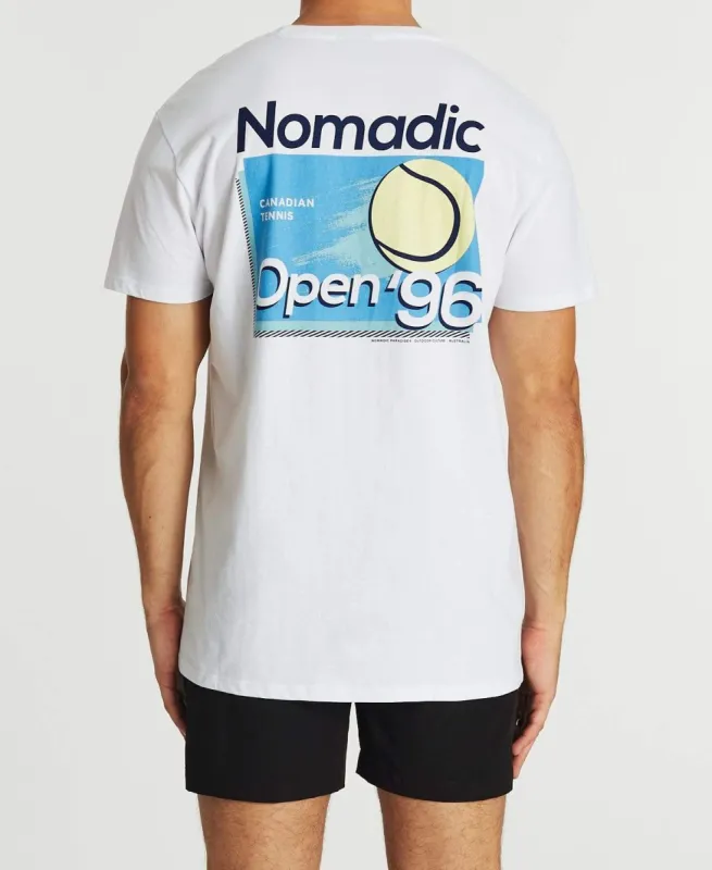 Open Standard T-Shirt White sold by Neverland