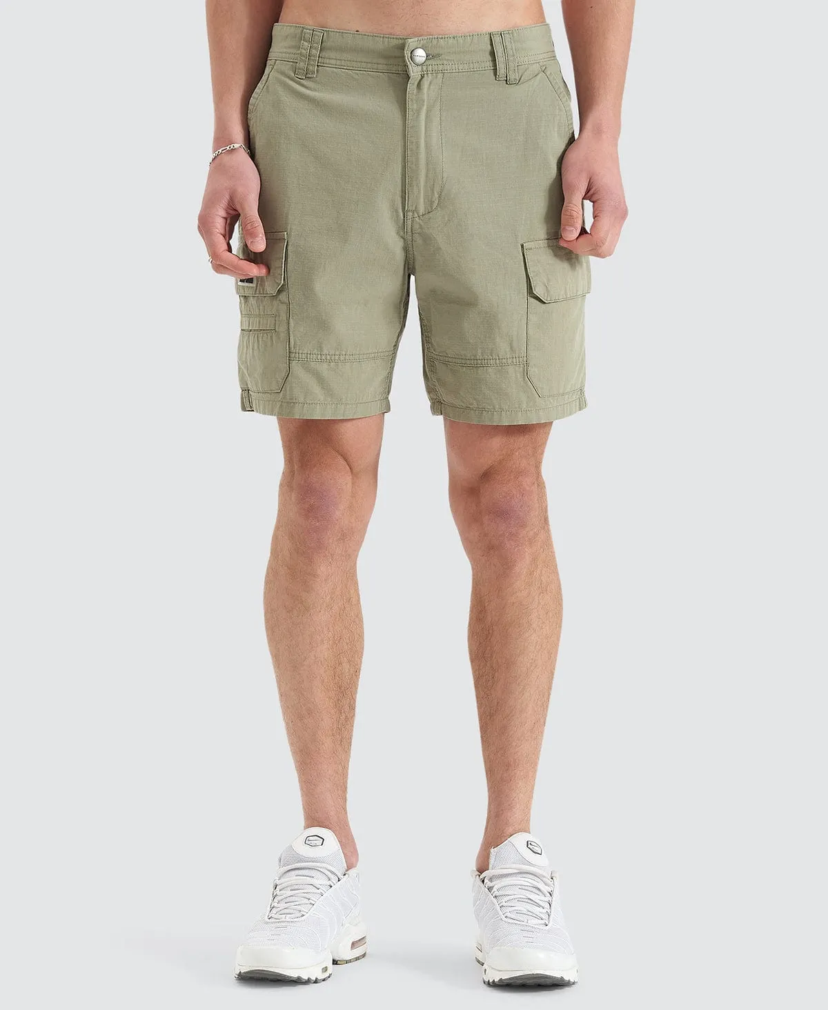 Overland Cargo Shorts Sage Green sold by Neverland product image thumbnail 2