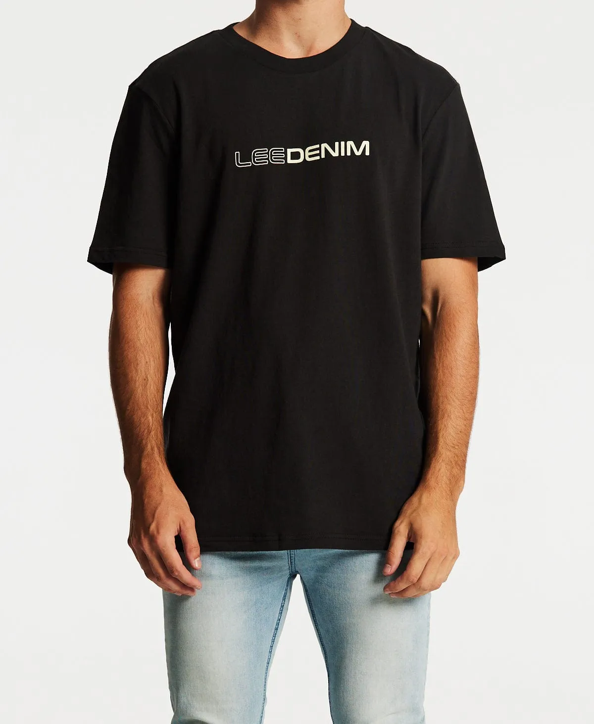 Lee Contrast T-Shirt Washed Black sold by Neverland