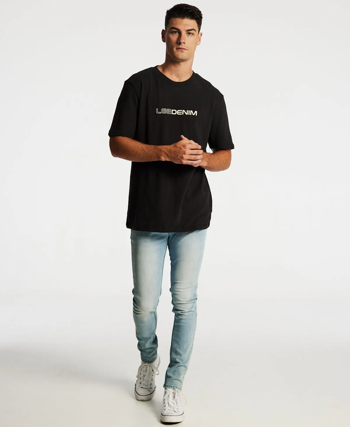 Lee Contrast T-Shirt Washed Black sold by Neverland product image thumbnail 4