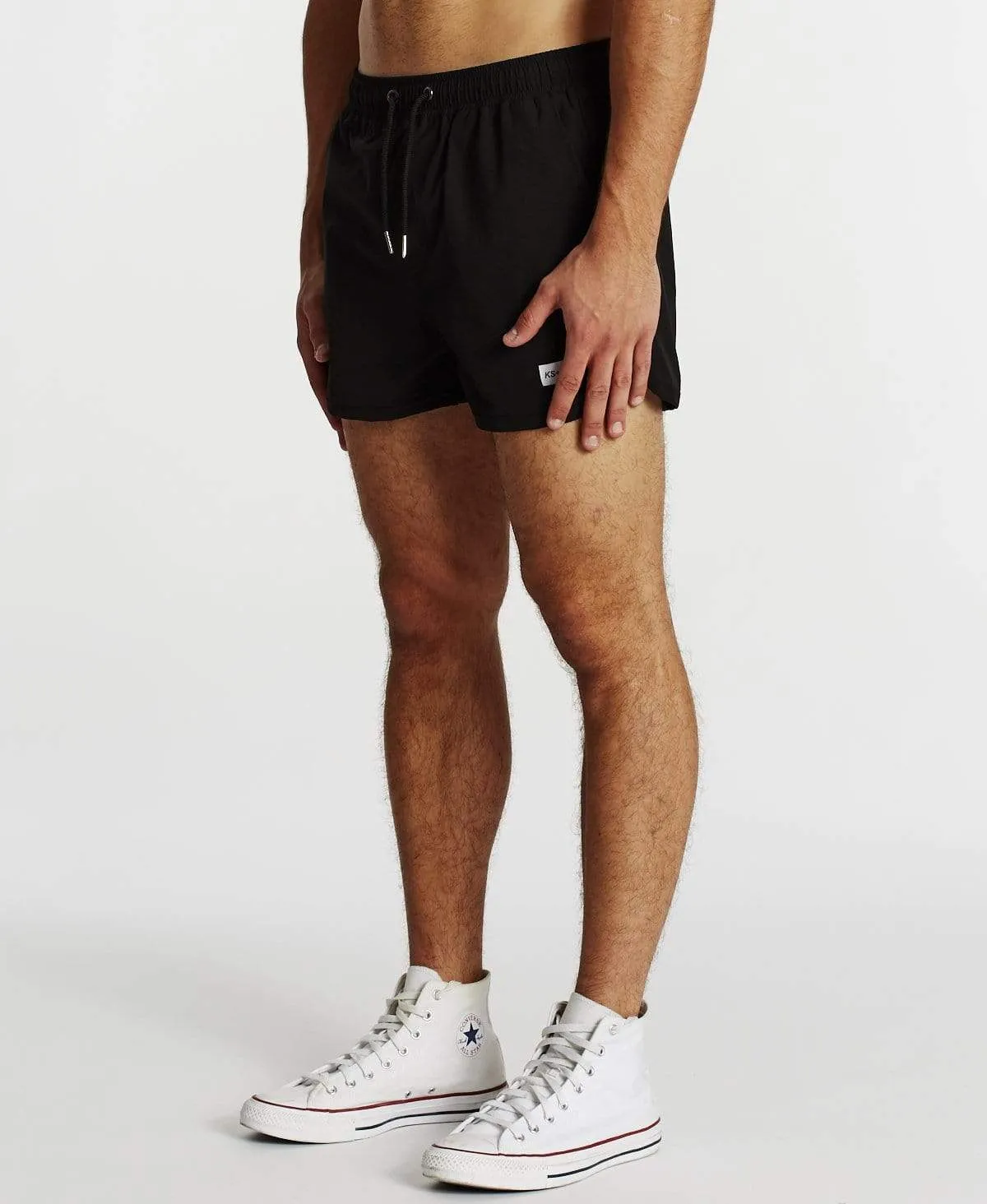 Automatic Runner Short Black sold by Neverland