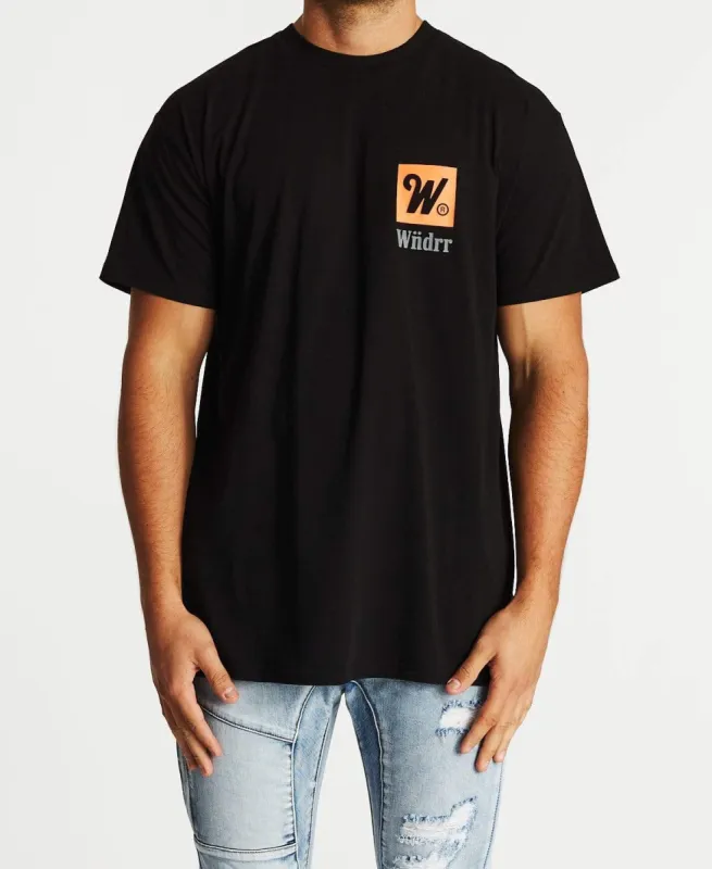 Due Custom Fit T-Shirt Black sold by Neverland