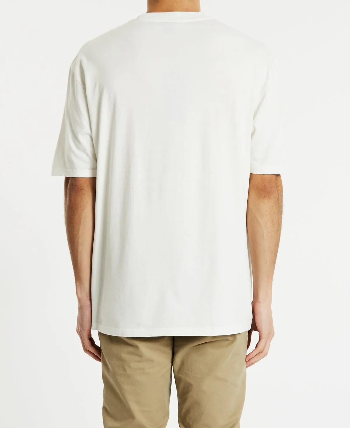 Lee Baggy Stacked T-Shirt Vintage White sold by Neverland product image thumbnail 5