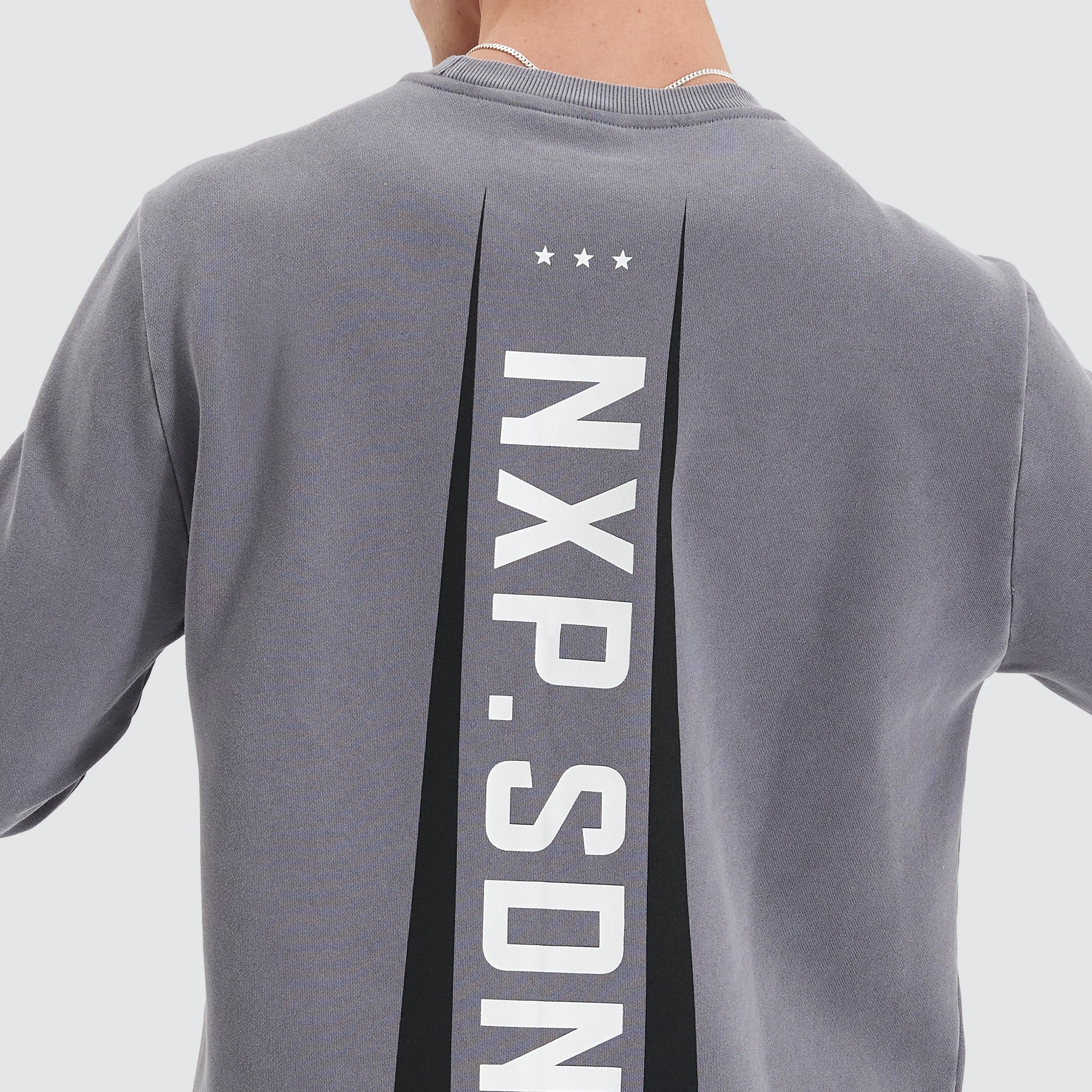 Chambers Dual Curved Sweater Pigment Steel Grey sold by Neverland product image thumbnail 4