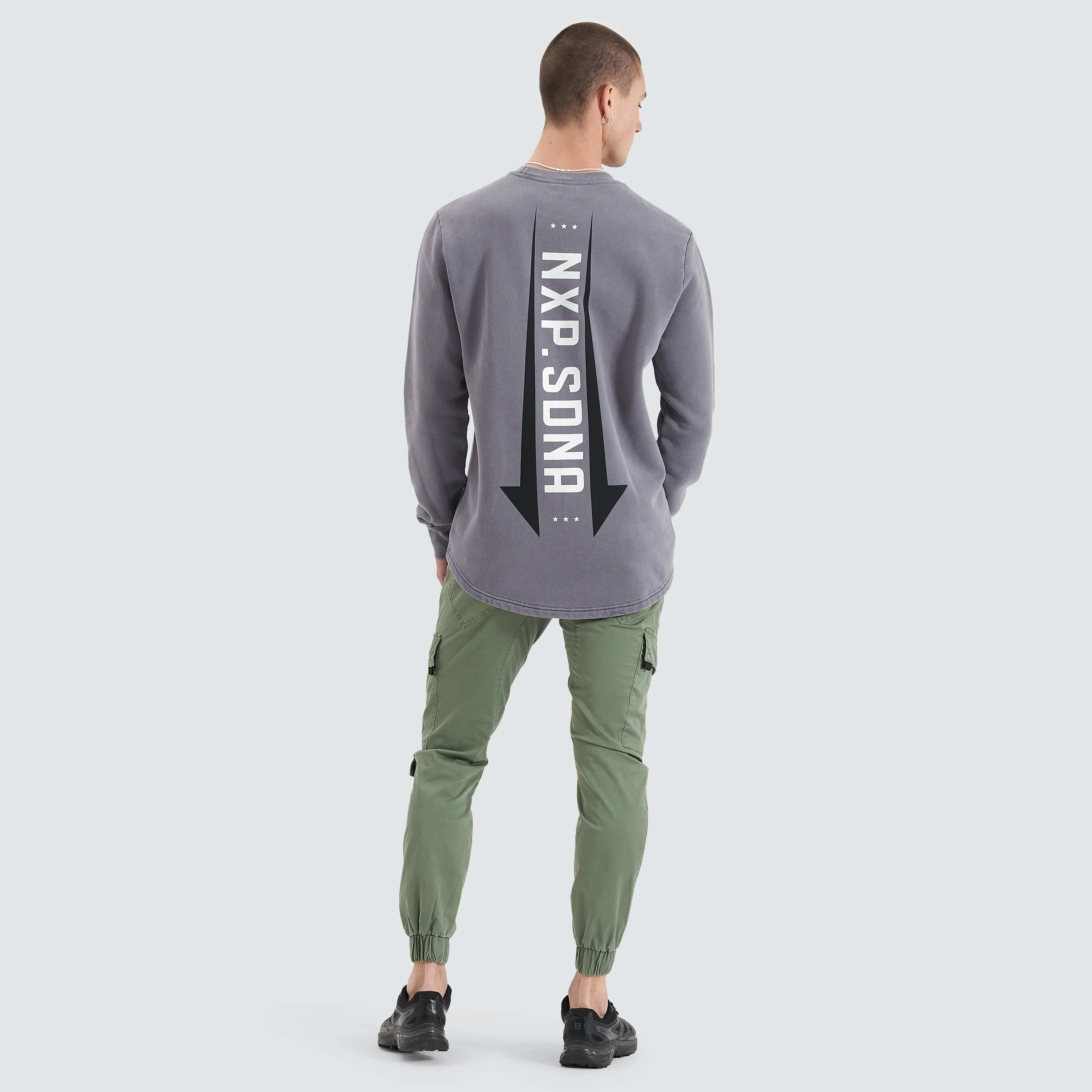 Chambers Dual Curved Sweater Pigment Steel Grey sold by Neverland product image thumbnail 3