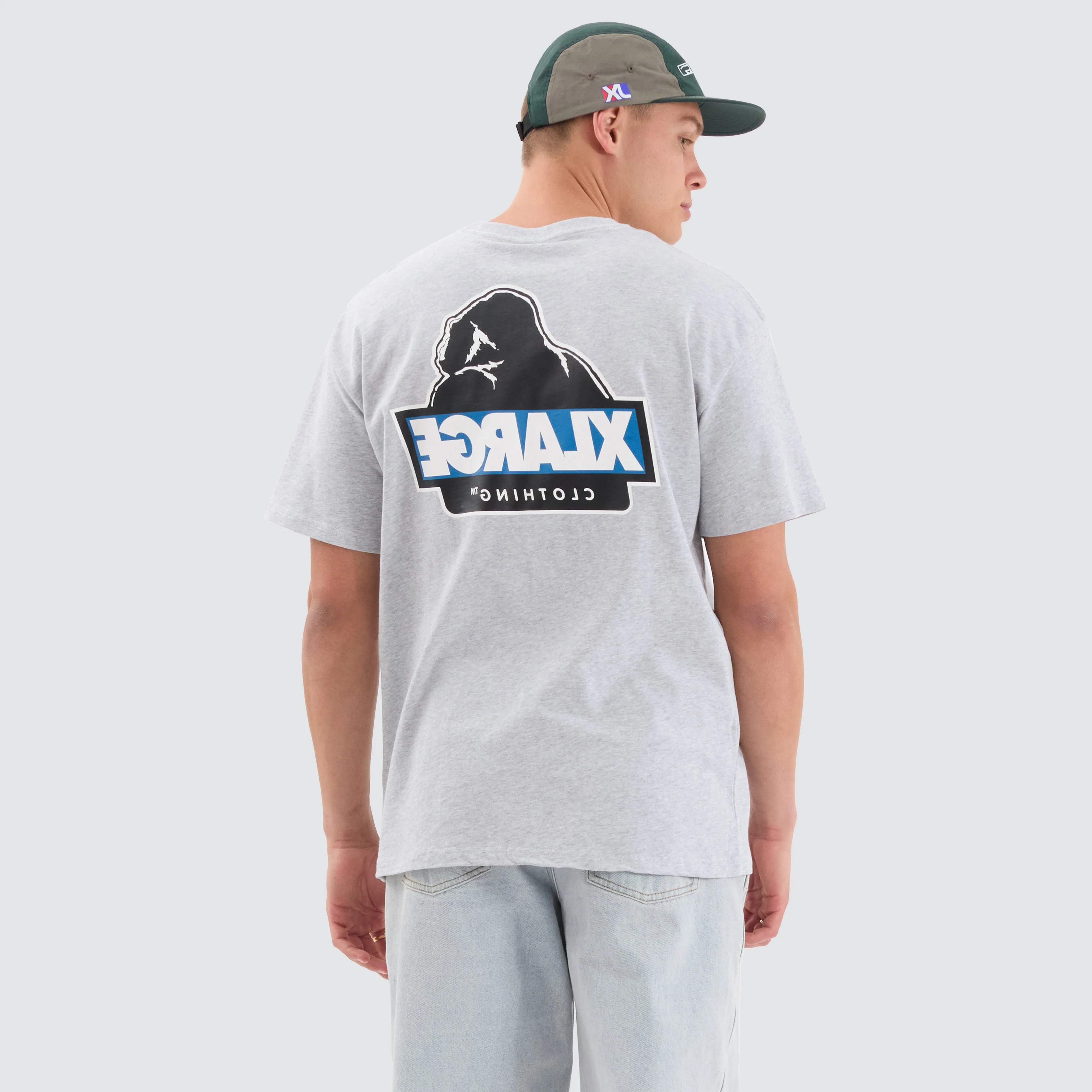 Slanted Tee Ash Heather sold by Neverland product image thumbnail 2