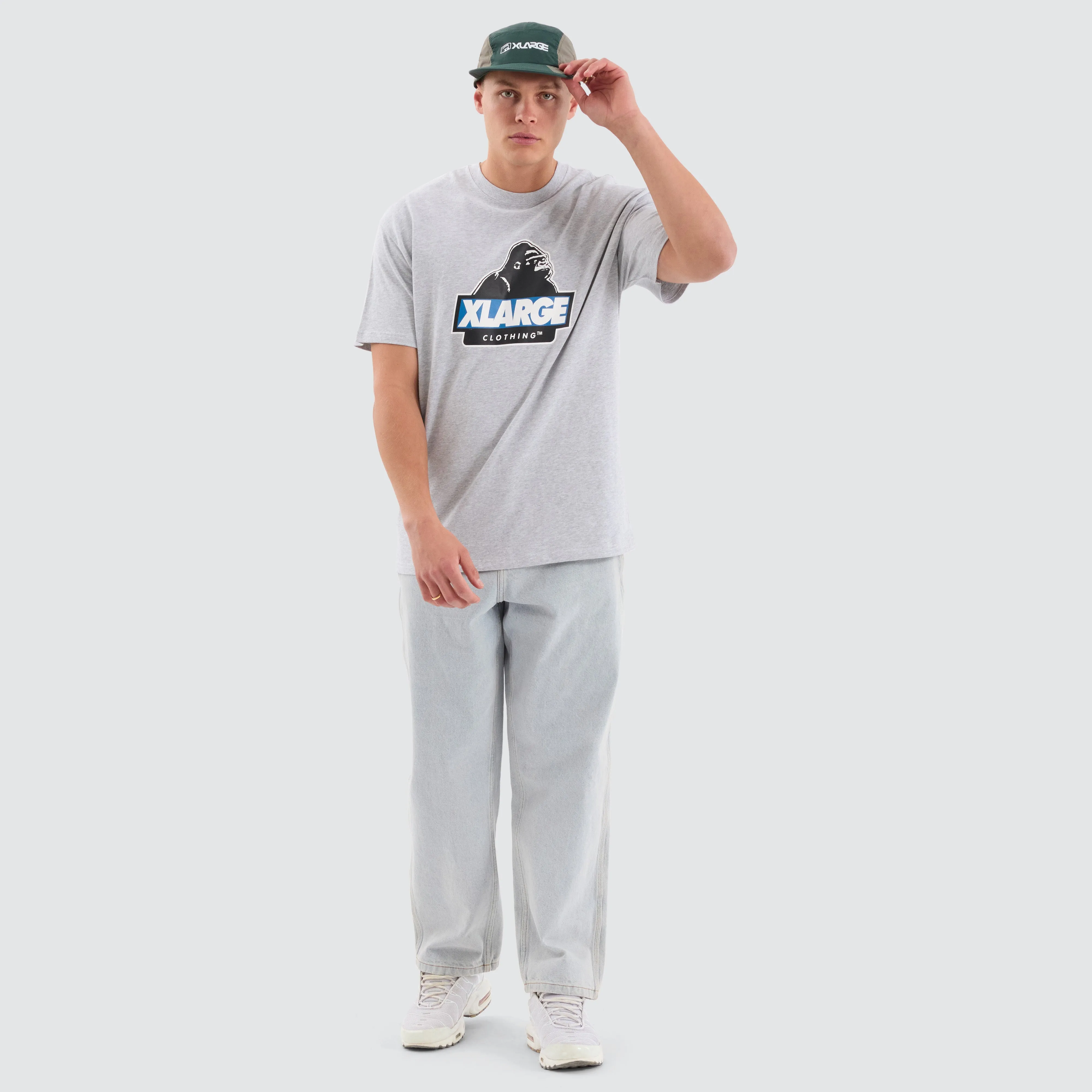 Slanted Tee Ash Heather sold by Neverland product image thumbnail 4