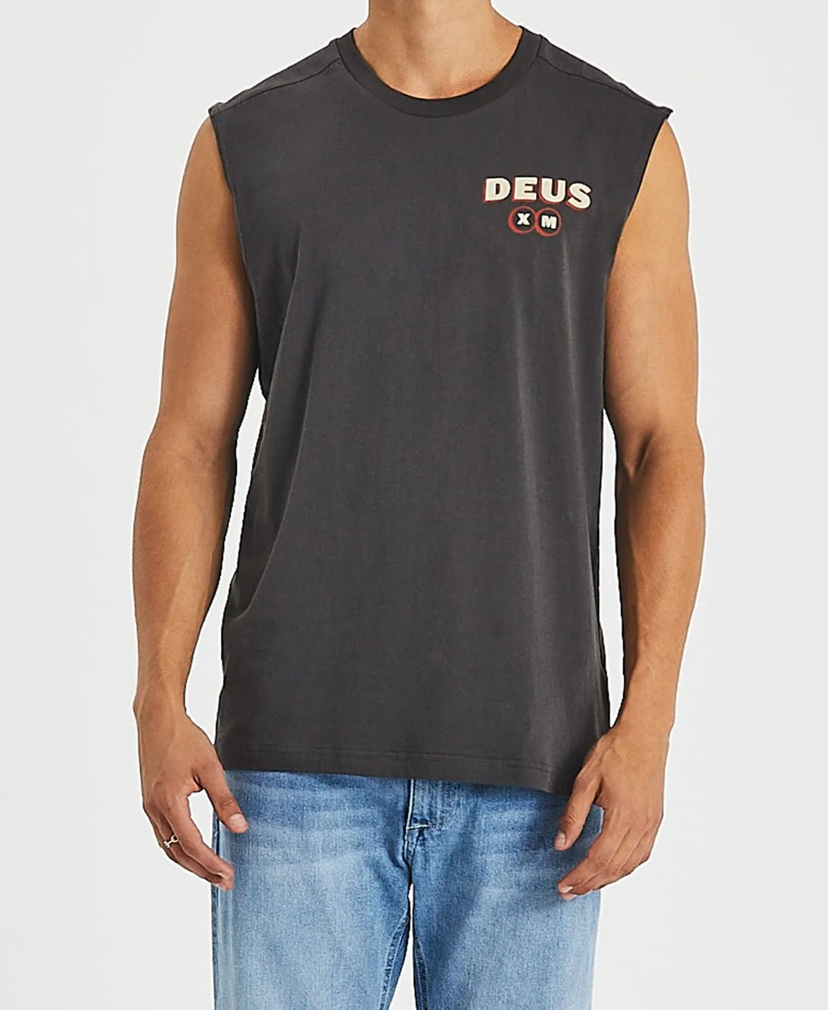 Thinker Muscle Tee Anthracite Black sold by Neverland product image thumbnail 4