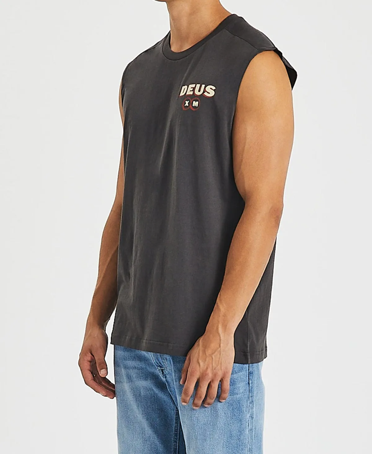 Thinker Muscle Tee Anthracite Black sold by Neverland product image thumbnail 5