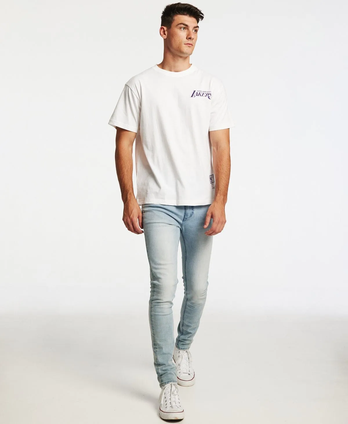 Los Angeles Lakers '87 World Champs T-Shirt White sold by Neverland product image thumbnail 4