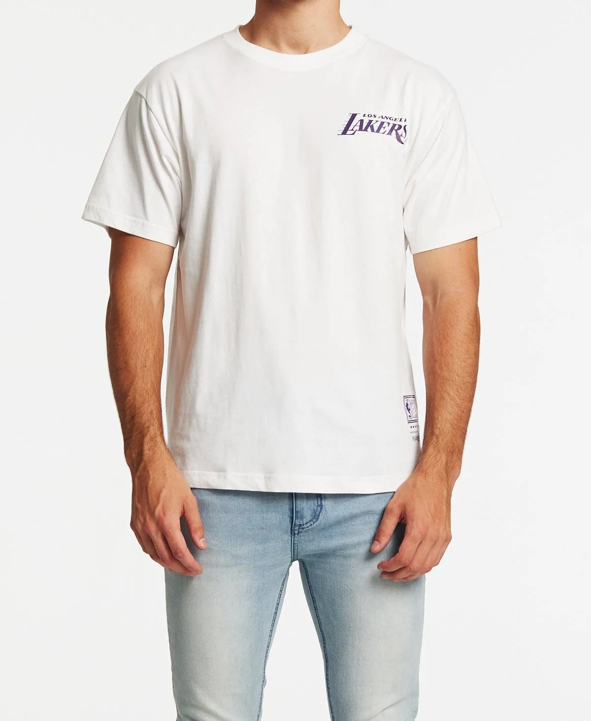 Los Angeles Lakers '87 World Champs T-Shirt White sold by Neverland product image thumbnail 2