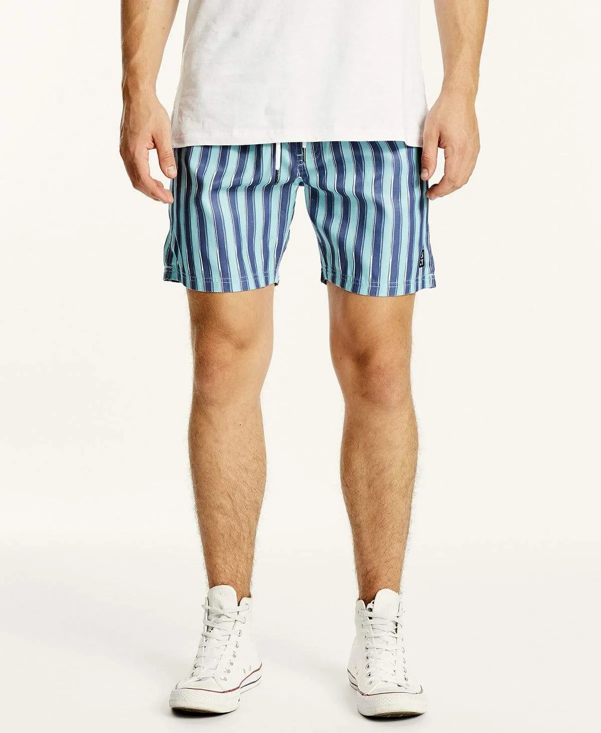 Magnify Beach Shorts Navy/Teal sold by Neverland product image thumbnail 4
