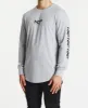 Limited Cape Back Long Sleeve T-Shirt Grey Marle sold by Neverland