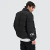 Infinity Puffer Jacket Black sold by Neverland